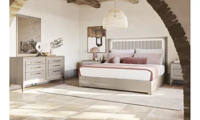 Комплект мебели в спальню Alf Group Ellen (Кровать 160x200, комод, 2 тумбы) PJEN0201 + KJEN125