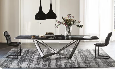 Стол обеденный Skorpio Crystalart Cattelan Italia ant360170