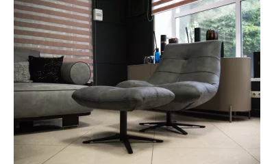 Кресло с пуфом Saloni Zen 441596