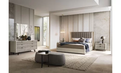 Комплект мебели в спальню Alf Group Jupiter (Кровать 160x200, комод, 2 тумбы) PJJP0150 + KJJP125