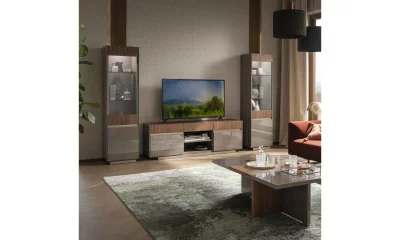 Комплект мебели в гостиную Alf Group Corso Como (Тумба ТВ + 2 витрины 1А) PJCM0683 +  KJCM630