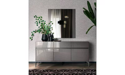 Буфет 3-х дверный Alf Group Graphite KJGP611