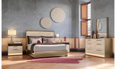 Комплект мебели в спальню Alf Group Jo (Кровать 160x200, комод, 2 тумбы) PJJO0150 +  KJJO125