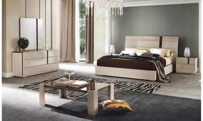 Комплект мебели в спальню Alf Group Teodora (Кровать 160x200, комод, 2 тумбы) PJTE0150 + KJTE125