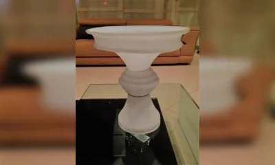 ваза стеклянная BY 27