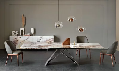 Стол обеденный Premier Crystalart Drive Cattelan Italia ant367870