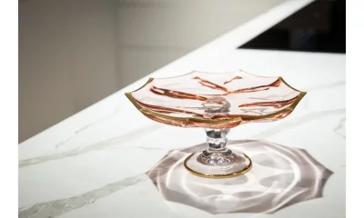 Конфетница VETRERIE DI EMPOLI  ROSA BO-0032S1