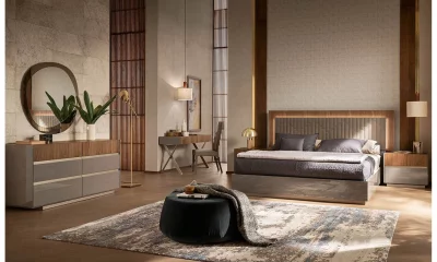 Комплект мебели в спальню Alf Group Corso Como (Кровать 180x200, комод, 2 тумбы) PJCM0202 + KJCM125