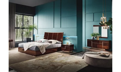 Комплект мебели в спальню Alf Group Bellagio (Кровать 180x200, комод, 2 тумбы). PJBE0145 + KJBE125