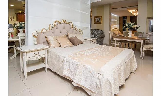 Кровать Kreind Romantic Gold R416-K02-AG-B01