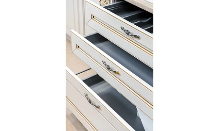 Stosa Cucine Dolcevita Кухня + Столешница+Мойка Бежевый\Золото