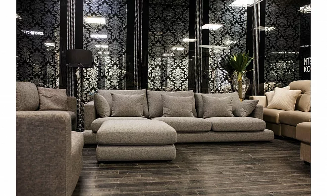 Диван ESTELIO Релакс + пуф RELAX