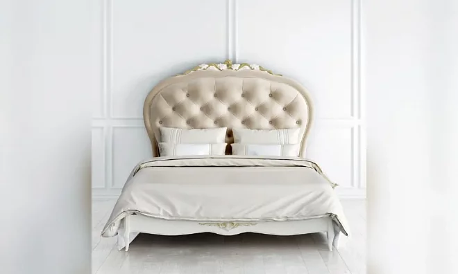 Кровать В Спальню Kreind Romantic Gold R516D-K02-AG-B01