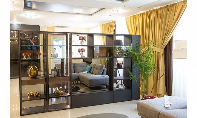 Стеллаж Sangiacomo Modo 2020 carbon oak MODO2020