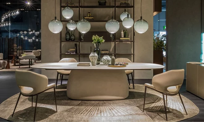 Столовая группа Cattelan Italia (стол + 4 стула) 456372