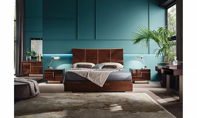 Комплект мебели в спальню Alf Group Bellagio (Кровать 180x200, комод, 2 тумбы). PJBE0145 + KJBE125