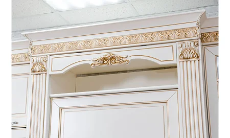 Stosa Cucine Dolcevita Кухня + Столешница+Мойка Бежевый\Золото