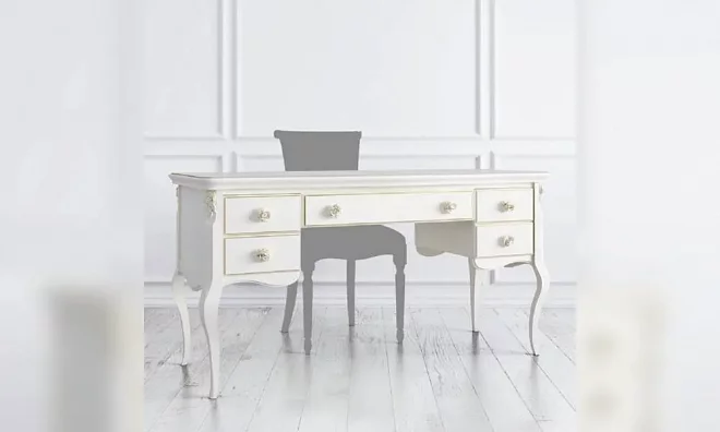 Стол Kreind Golden Rose Кабинетный Широкий G111L-K02-G G111L-K02-G