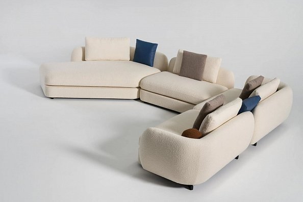 Диван угловой левый Homage Vogue VOGUE