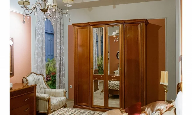 Camelgroup Siena Шкаф 4-Ств., С Зеркалами 112AR4.02CI