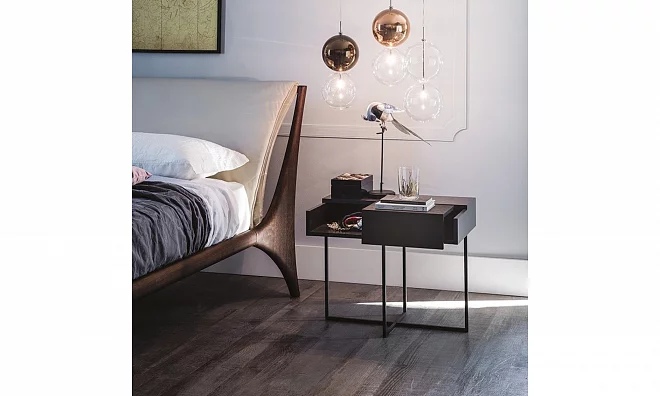 Комплект в спальню Cattelan Italia (Кровать 160x200, 2 тумбы) 455331