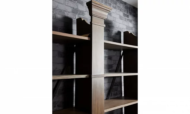 Стеллаж Gramercy Home Xavier 502.007M-2N5