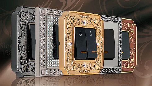 Новая коллекция выключателей от фабрики Riperlamp