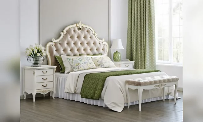 Кровать В Спальню Kreind Romantic Gold R538-K02-G-B01