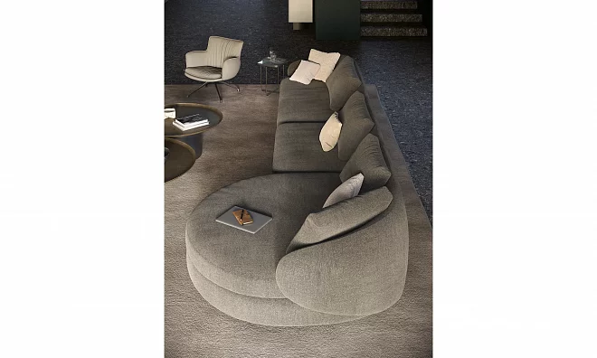 Диван угловой Craig Cattelan Italia T180 left + CN120 + CR160 right