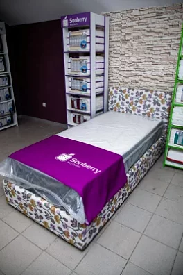 Спальня Сонберри Кровать Tiffany С Контейнером И Подъемной Решеткой 90*200 Tiffany