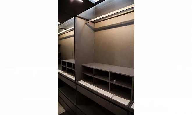 Гардеробная Sangiacomo + раздвижная перегородка 404441