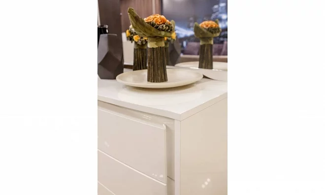 Camelgroup Спальня Damabianca Комод 3 Ящ. 140CMS.01BI