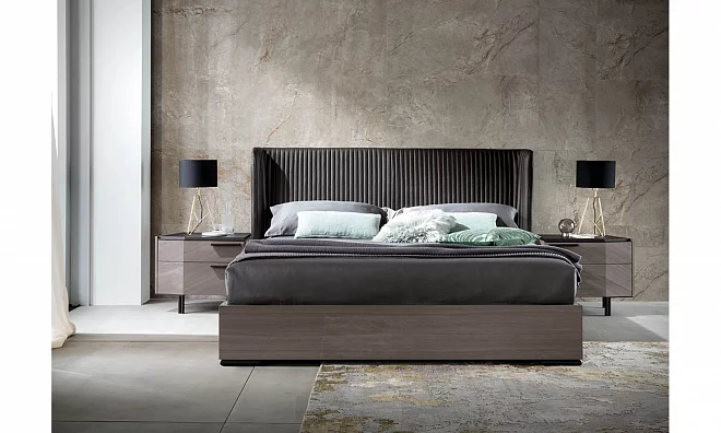 Комплект мебели в спальню Alf Group Olimpia (Кровать 180x200, комод, 2 тумбы) PJOA0202 +  KJOA125