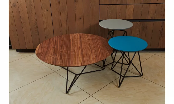 Комплект из 3х кофейных cтолов Homage Solo 423984