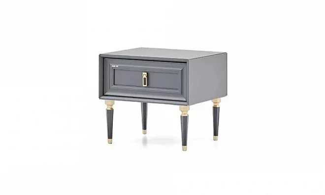 Тумба Прикроватная Lorenta Grey Turkey 3200385202