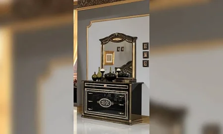 Зеркало Polywood Marika Gold