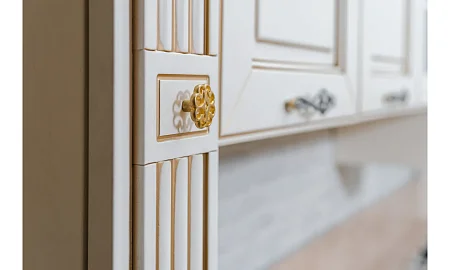 Stosa Cucine Dolcevita Кухня + Столешница+Мойка Бежевый\Золото