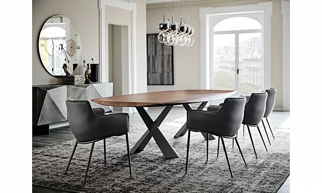 Стол обеденный Mad Max Wood Cattelan Italia 455534