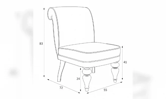 Кресло Kreind Лира M16-B-0364 M16-B-0364