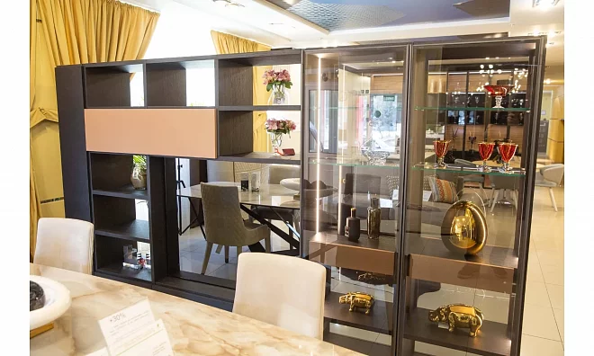 Стеллаж Sangiacomo Modo 2020 carbon oak MODO2020