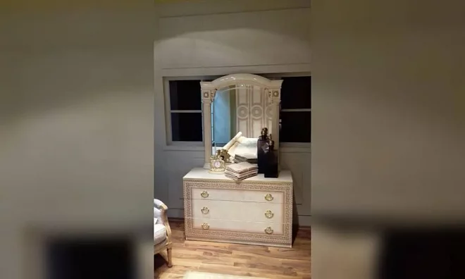 Спальня Camelgroup Aida К-Кт: Кровать 180, Тумба, Комод, Зеркало, Шкаф 4А V921