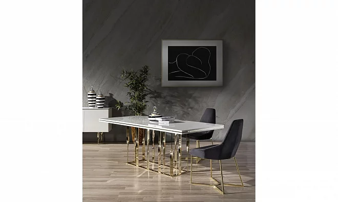 Стол Обеденный Orix Zen Gold 428016