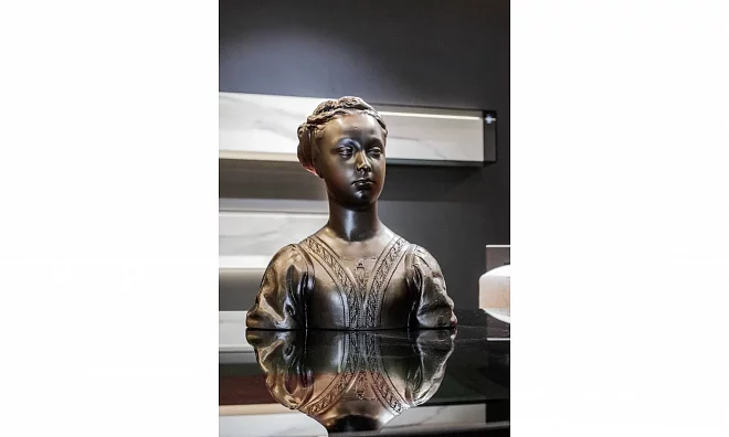 Скульптура ADRIANI E ROSSI черное золото R39B/6X148