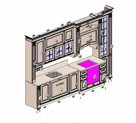 Кухня Stosa Cucine Dolcevita 140838