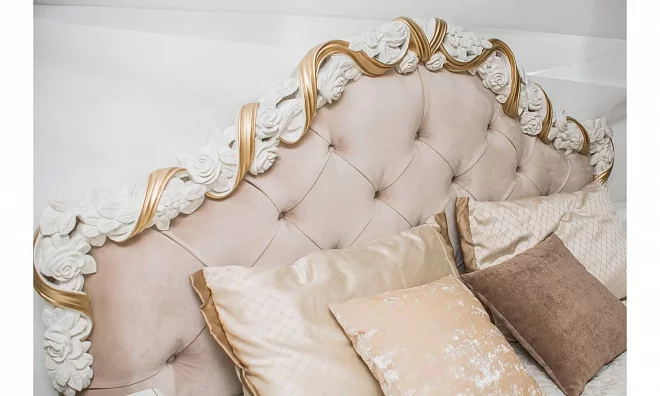 Кровать Kreind Romantic Gold R416-K02-AG-B01