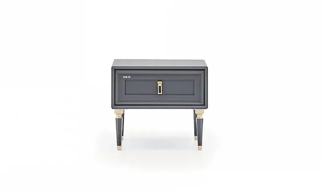 Тумба Прикроватная Lorenta Grey Turkey 3200385202